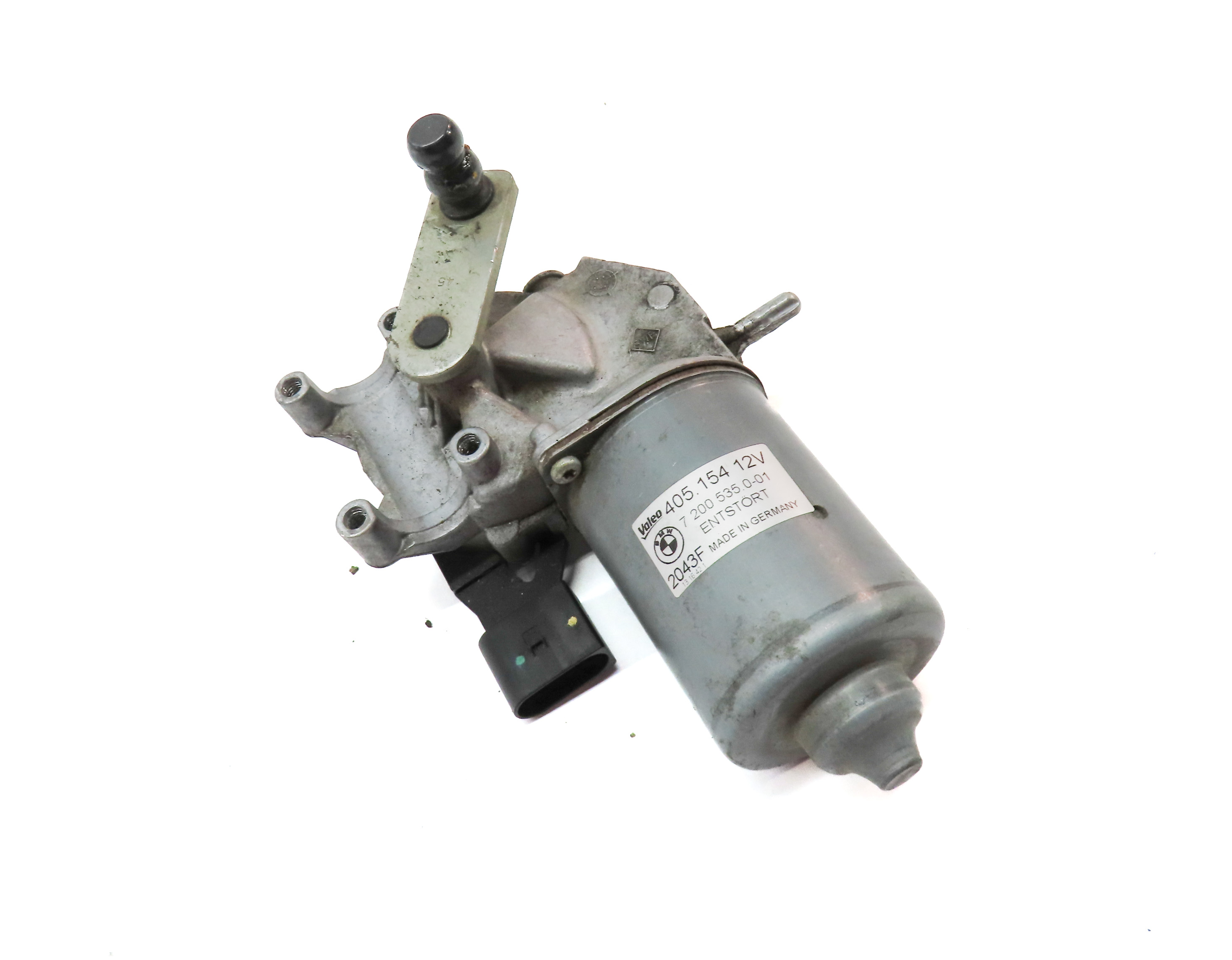 2007-2014 BMW X5 X5M X6 X6M (E70 E71) FRONT WINDSHIELD WIPER MOTOR — exact item pictured